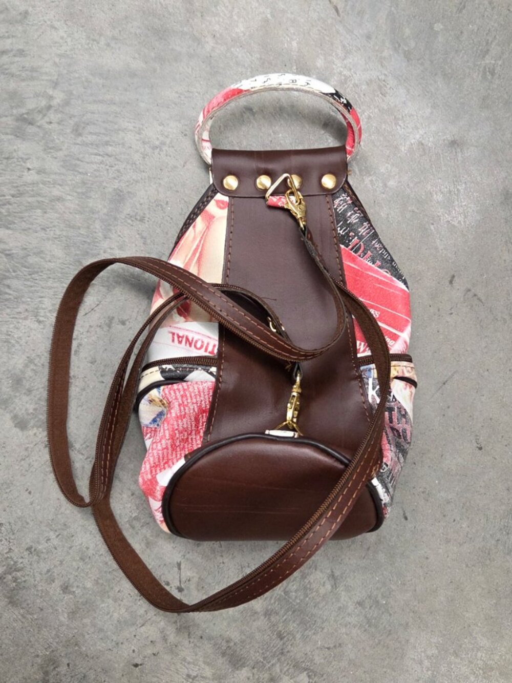 60s Style Backpack - Picture 2 of 3